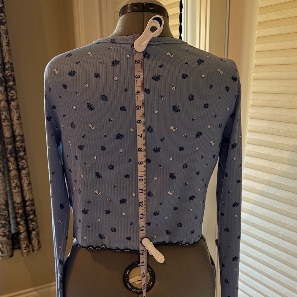 NOBO (No Boundaries) Blue Floral Pyjamas - Picture 7 of 14